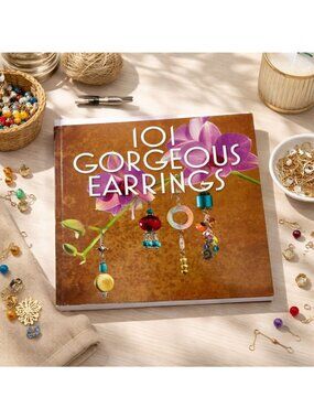 101 Gorgeous Earrings 2008 Paperback Craft Book Step by Step Instructions